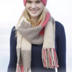 Eyes On Me Scarf & Head Band by DROPS Design