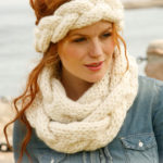 Braidy Head Band & Neck Warmer by DROPS Design