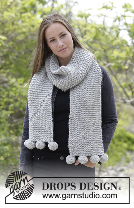 Heidrun Hat & Scarf by DROPS Design - Image 3