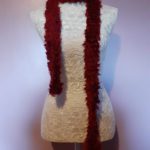 Joy Prism Glittery Red Boa Scarf