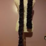 Joy Prism Glittery Purple Boa Scarf