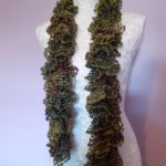 Rocio Plus Khaki Bobble Scarf