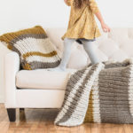 Bayport Pillow & Throw by Blue Sky Designer Jane Veitenhelmer