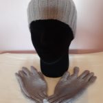 Rico Mid Grey Hat and Gloves
