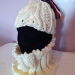 Fab Cable Cream Hat and Ribbed Snood