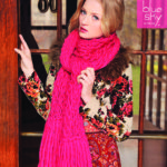 Trellis Scarf by Blue Sky Designer Ellen Huber