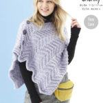 Chevron Poncho by King Cole (5529)