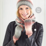 Hat, Cowl and Hand Warmers by King Cole (5624)