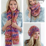 Hat, Scarf and Cowl by King Cole (5319)