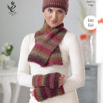 Hats, Scarf and Wrist Warmers by King Cole (4714)