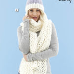 Hat and Scarf by King Cole (5530)