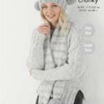 Hat and Scarf by King Cole (5669)