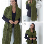 Lace Scarf 1 by King Cole (5338)
