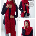 Lace Scarf 2 by King Cole (5338)
