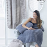 Lace and Garter Cushions and Blankets by King Cole (5339)