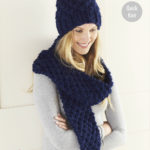 Moss Hat and Scarf by King Cole (5533)