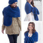 Scarf, Wrap and Hat by King Cole (5195)