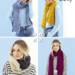 Scarves and Loop by King Cole (5528)