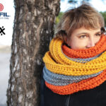 Cowl in Fisherman's Rib by Adriafil