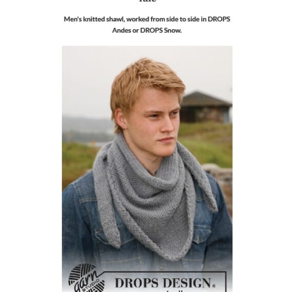 Yale Shawl by DROPS Design