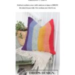 Rainbow Pillow by DROPS Design