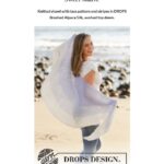 Sweet Mauve Shawl by DROPS Design