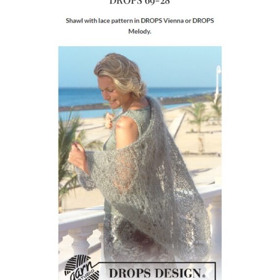 Drops 69-28 Shawl by DROPS Design