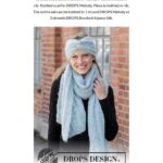 Ice Pieces Head Band and Scarf by DROPS Design