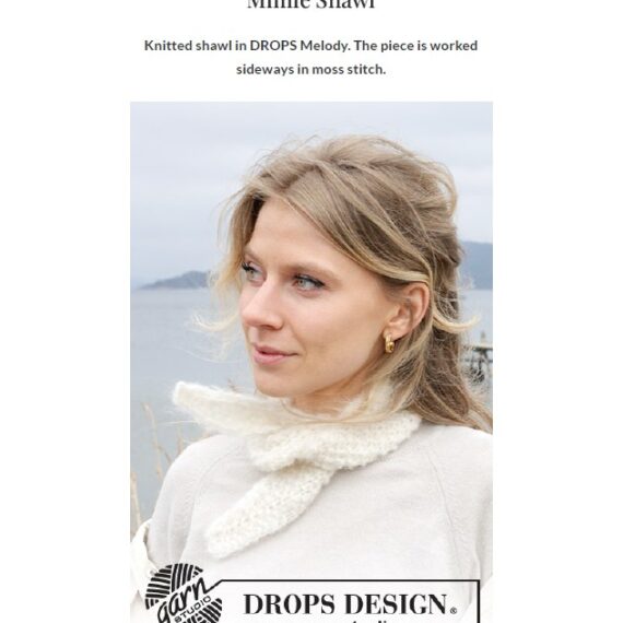 Mimie Shawl by DROPS Design
