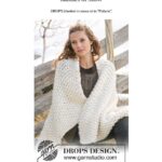 Blanket of Snow blanket by DROPS Design