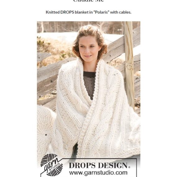 Cuddle Me Blanket by DROPS Design